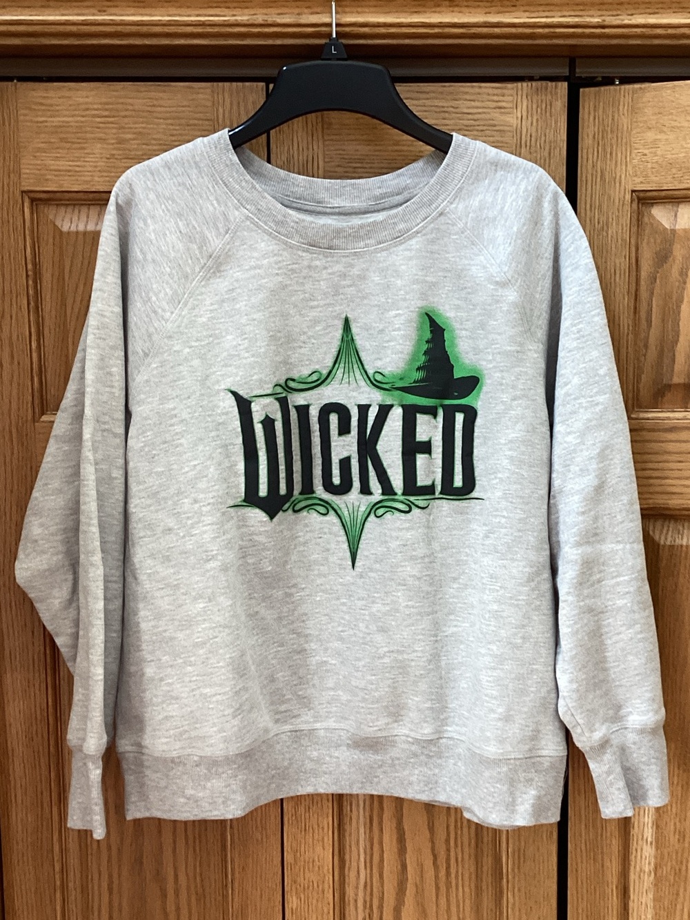 Wicked Hybrid Apparel gray crew neck sweatshirt. Women’s size 1X